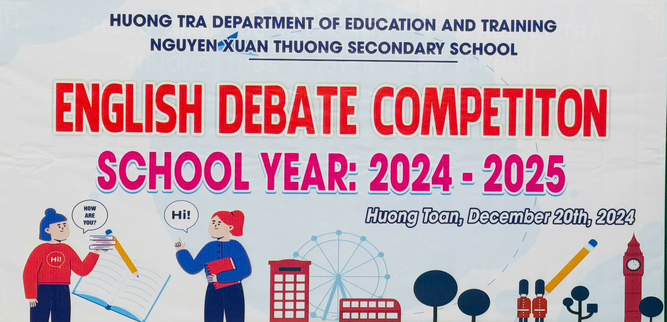 SCHOOL- LEVEL ENGLISH DEBATE COMPETITION 2024 - 2025